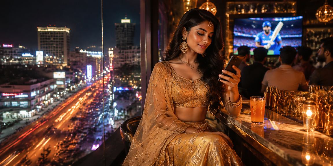 User registering on mobile betting platform in India